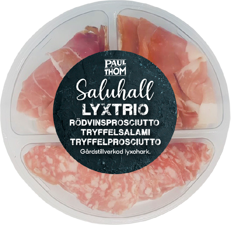 Saluhall Lyxtrio charkbricka